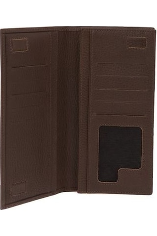 Bilik Deri Kahve Rölax Deri Unisex Portföy & Clutch Çanta Ar05 7