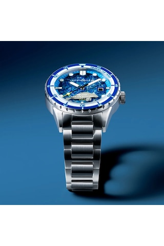 Spinnaker Hass Sp-5172-11 4ocean Limited Edition Otomatik Erkek Kol Saati Metalik Gri