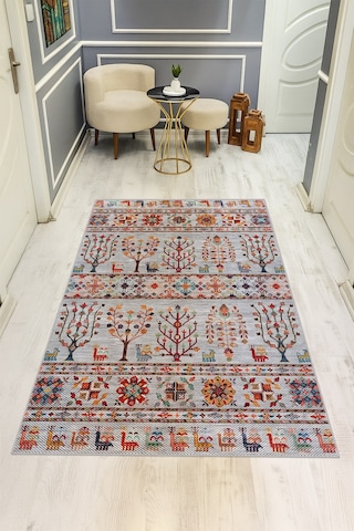 Modern Sisal Serisi Dijital Baskı Sisal Dokuma Halı Slh045 Renkli