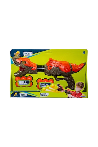 3620 Surat-zap-silah Top Atan Dinozor 12 Toplu 2 Renk - Sunman