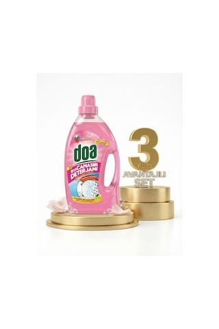 Doa Sıvı Çamaşır Detarjanı Yünlü Ve Narinler 3x2700 Ml Diğer Doa Sıvı Çamaşır Detarjanı Yünlü Ve Narinler 3x2700 Ml Diğer