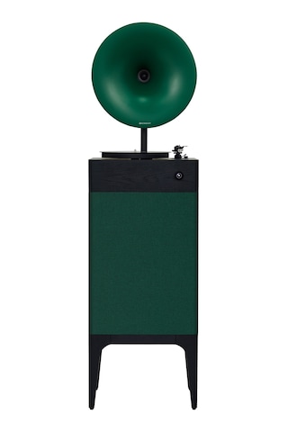 Fennessy İ5 Bluetooth Hoparlörlü 110w Hi-fi Retro Pikap Plakçalar Turntable, Yeşil