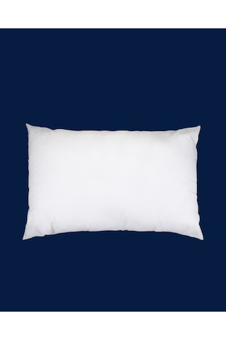 Microfiber Kumaş Boncuk Silikonlu 850gr Beyaz Yastık 50x70 Beyaz