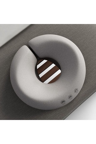 Anjiexun Yumuşak Masaj Yastığı Yüz Rahatlatıcı Hafıza Gri Gri