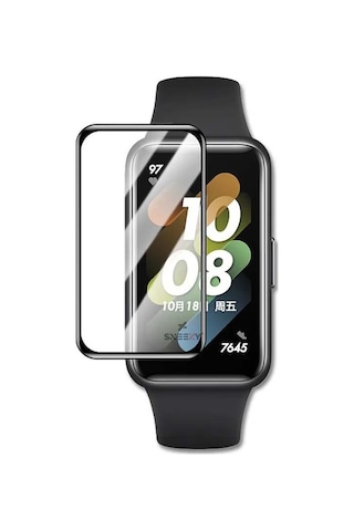 Huawei Band 7 Uyumlu Polymer Nano 0.5 Mm Watch Ekran Koruyucu