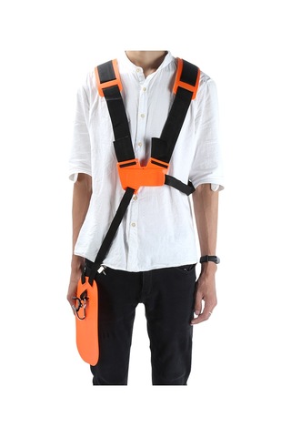 Xiyyadms Turuncu Sponge Yüklü Nylon Çekici Askısı - Ağır Aletler İçin Ağırlığı Dağıtan Ayarlanabilir Omuz Kemer