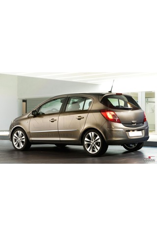 S-Dizayn  Opel Corsa D Kapı Koruma Çıtası Krom 2007-2014