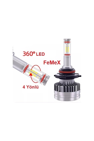 FEMEX 360* CSP SUPERİOR 4 YÖNLÜ CHİPSET H7 LED XENON LED HEADLİGH