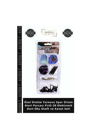 Özel Üretim Turnuva Spor Ürünü Atari Parçası Flıg-30 Elektronik Dart Oku Shaft Ve Kanat Seti