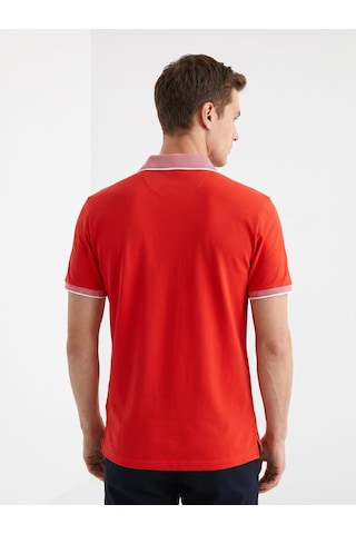 Giyim Dünyası Erkek Polo Yaka Kısa Kol Tshirt Turuncu