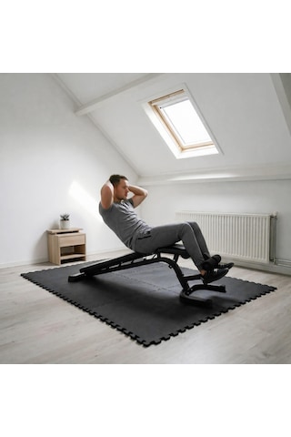 Ayarlanabilir Fitness Bankı Pro Siyah