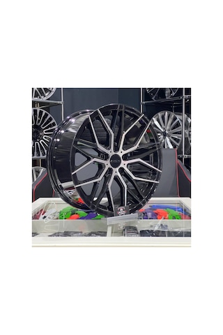 19 Inç 5x112 Valencia Black Dia. Ön/arka Jant Modeli 4adet