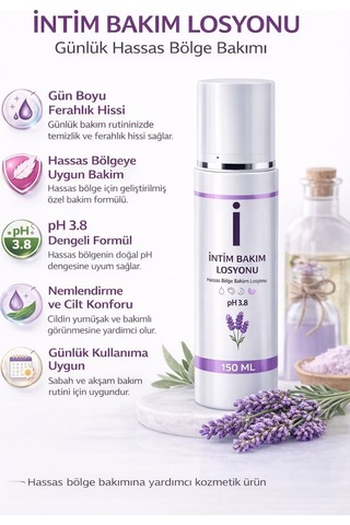 Genital Bölge, Akıntı, Ve Koku Gidermeye Yardımcı Losyon 150ml X2