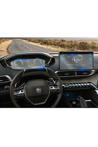 Peugeot 5008 10 Inç Multimedya + Hayalet Ekran Koruyucu Film (524350424)