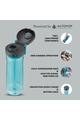 Contigo Jackson Autopop Tritan Suluk 720 Ml Mavi Genel