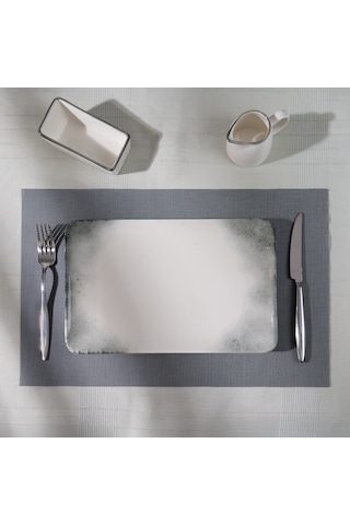 Maxstyle Nikel 4 Parça Amerikan Servis 30x45 Cm Renkli