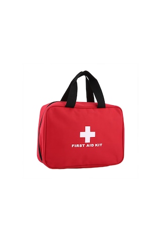 Sones 234'ü 1 Arada Taşınabilir Ev Dış Mekan Acil Durum Malzemeleri Seti Hayatta Kalma Kurtarma Kutusu Kırmızı