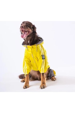 2as 6xl Polarlı Su Geçirmez Yağmurluk Tulum İle Büyük Irk Köpekler İçin Koruma 142335