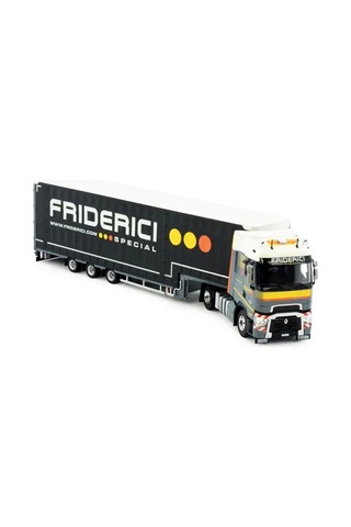 1/50 Friderici Renault Trucks T Hıgh 4x2 + Jumbo Dorseli