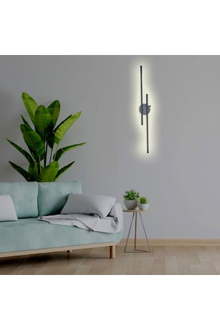 Mimarled Şarjlı İkili Çubuk Led Aplik Aydınlatma 10w 70 Cm Gün Iş Gün Işığı