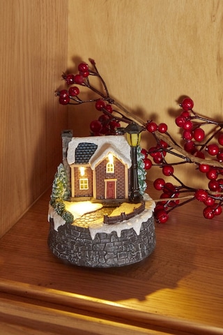 Karaca Home New Year Yılbaşı Led Işıklı Noel Evi 153.09.01.1955