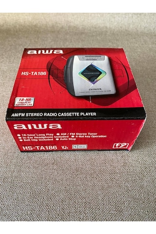 Aiwa Hs-Ta186 Nostalji Am/Fm Kaset Çalar Sorunlu