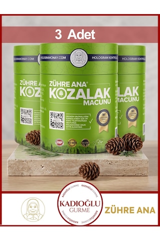 Zühre Ana Kozalak Macunu 240 Gr X 3 Adet