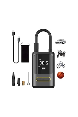 Kablosuz Oto Araç Mini 4000mah 150 Psı Işıklı Oto Hava Kompresörü Ka-760 Bx40