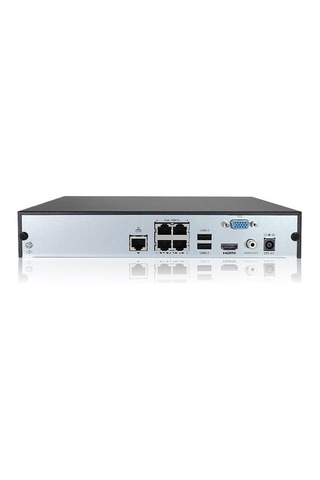 Unv 4 Kanal Poe 8mp Nvr301-04s3-p4 4k H265 Nvr Kayıt Cihazı 1u