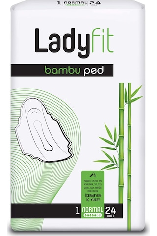 Ladyfit Bambu Hijyenik Ped Normal 24'lü