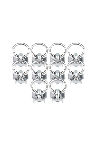 Homyl 10 Adet L Ray Tek Saplama Bağlantı Parçası Rv Havayolu 6cmx3.9cm