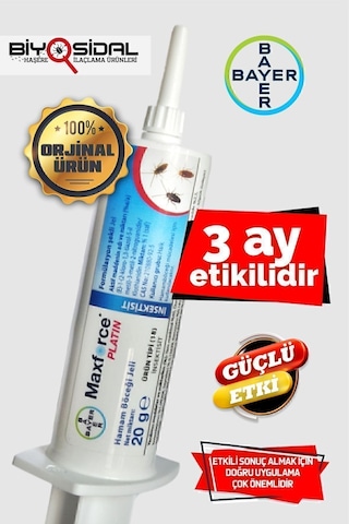 Maxforce Platin Hamamböceği Jeli 20gr 2027