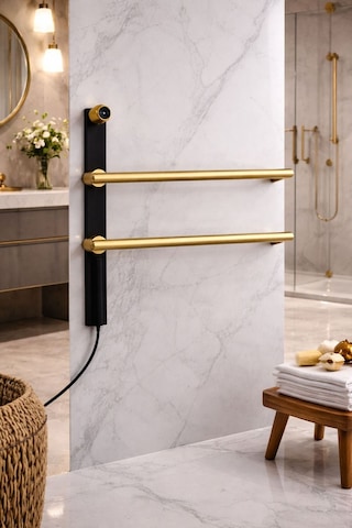 Elektrikli Havlupan 50x90xh100 Cm 60 Watt 65 C Gold