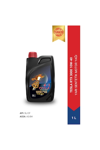Doill Tesla 10W-40 Apı Sl/Cf Acea A3/B4 Motor Yağı 1 L