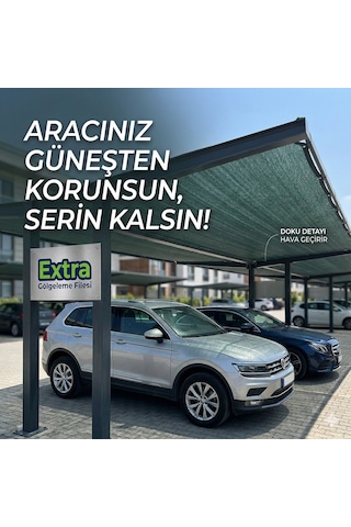 Extra Gölgeleme Filesi %40 - 30 Gr/m2 Yeşil
