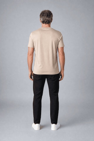 Bisse Bej Studio Bisiklet Yaka T-shirt Bsts26y26320 E07