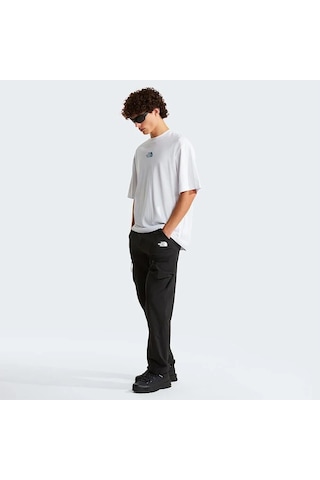 The North Face Liquid Logo Erkek Oversize T-shirt Nf0a8g9ufn41 Beyaz
