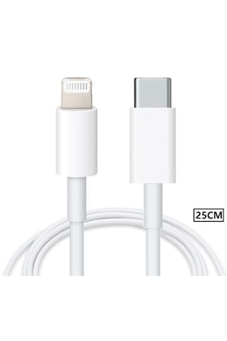 4725 Lightning To Usb Type C 20w Hızlı Şarj İphone Data Kablosu 0.25m