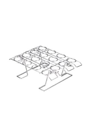 Cbtx Oasıswj Pişirme Araçları Fırın Pasta Net Koni Kabuk Rafı Dondurma Depolama Rafı Katlanabilir 16 Delik