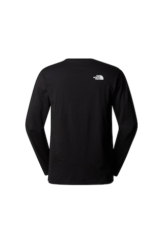 The North Face M L/s Sımple Dome Tee Erkek Shirt Nf0a87qnjk31 Siyah