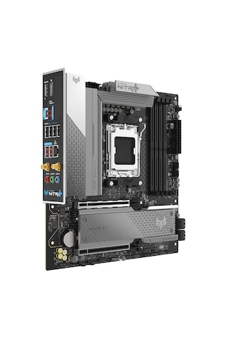 Sapphıre Nıtro+ B850m Wıfı Amd B850 Soket Am5 Ddr5 8000+mt/s Oc Wifi 6 Matx Anakart-52123-01-40g
