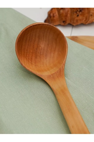 Topichome Ahşap Kepçe, Çevre Dostu Yarı Kepçe 176210664 Kahverengi