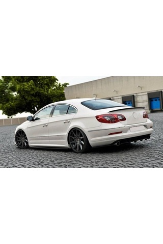 Volkswagen Passat Uyumlu Yedek Parça Cc Spoiler - Piano Black