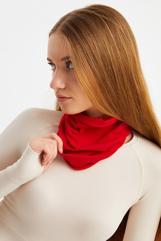 Herşey Nota Kırmızı Düz Fular - Bandana - 23 Nisan, 29 Ekim, 30 A Çok Renkli