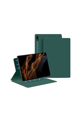 Didadodo Samsung Tab S9 Ultra 14.6 2023 Model Kılıf - Otomatik Uyandırma, Kalem Yuvası Ve Katlanır Stand Yeni Tasarım