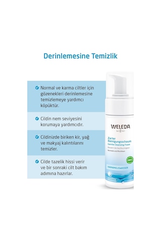 Weleda Organik Yüz Temizleme Köpüğü 150 ML