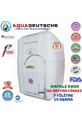 Elegance Beyaz 12 Litre 7 Filtre 14 Aşama Su Arıtma Cihazı