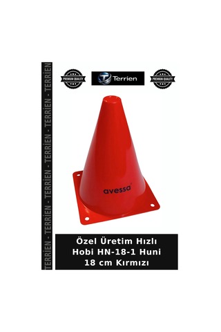 Özel Seri Pratik Mutfak Kolay Hn-18-1 Huni 18 Cm Kırmızı