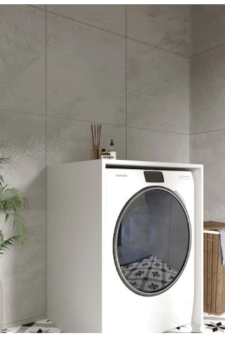 Çamaşır Makinesi Alt Dolabı Ispa Gri