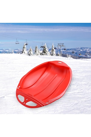 Suntek Dayanıklı Çocuklar Kar Kızağı Kızak Kırmızı
